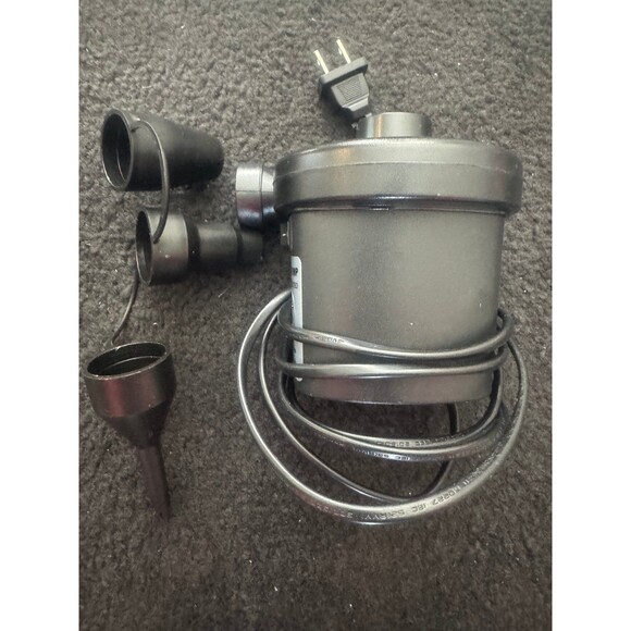 Electric Air Pump for Inflatables - Quick & Easy Inflation/Deflation! - Picture 1 of 3